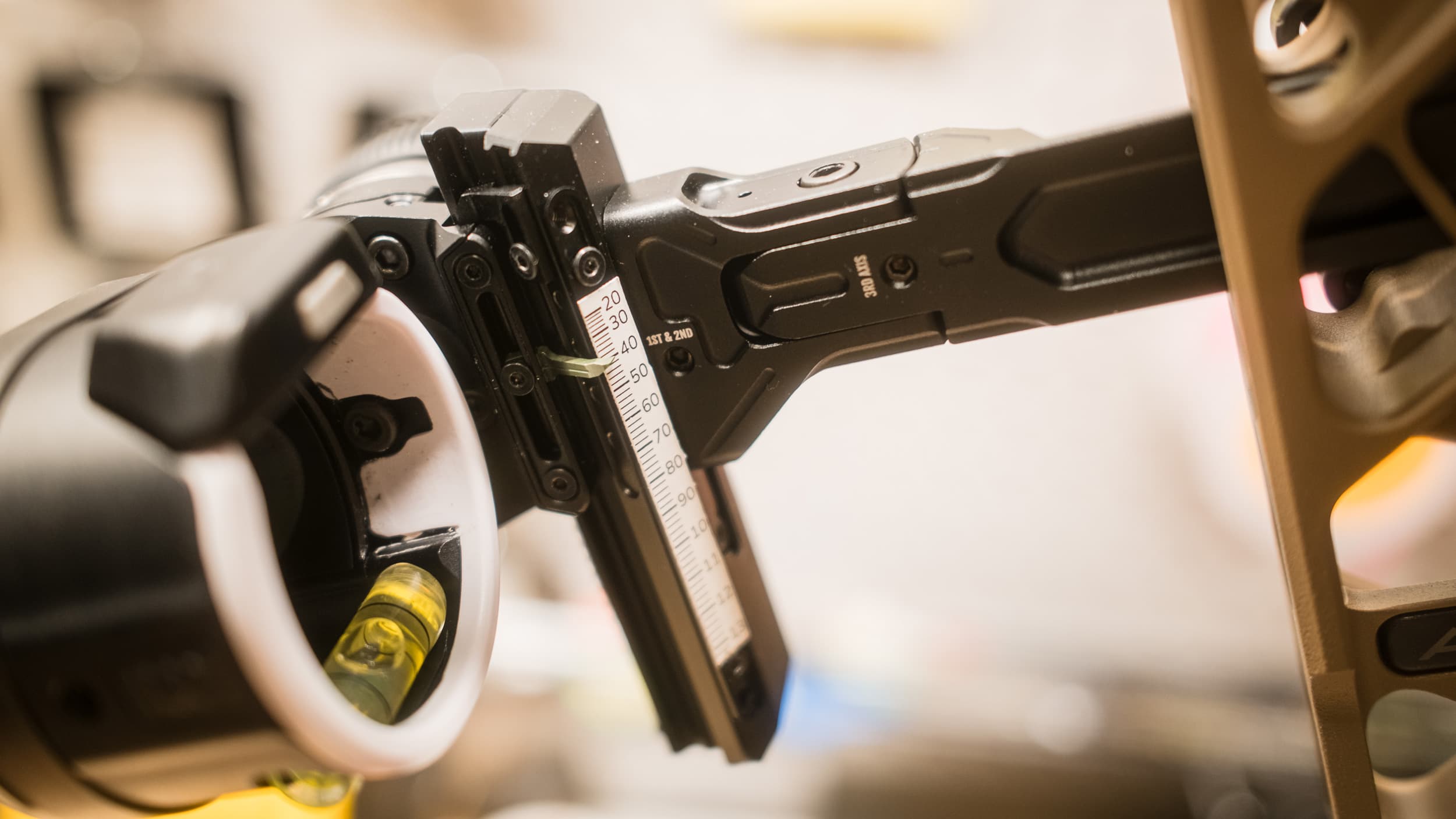 Checking all bolts on your bowsight