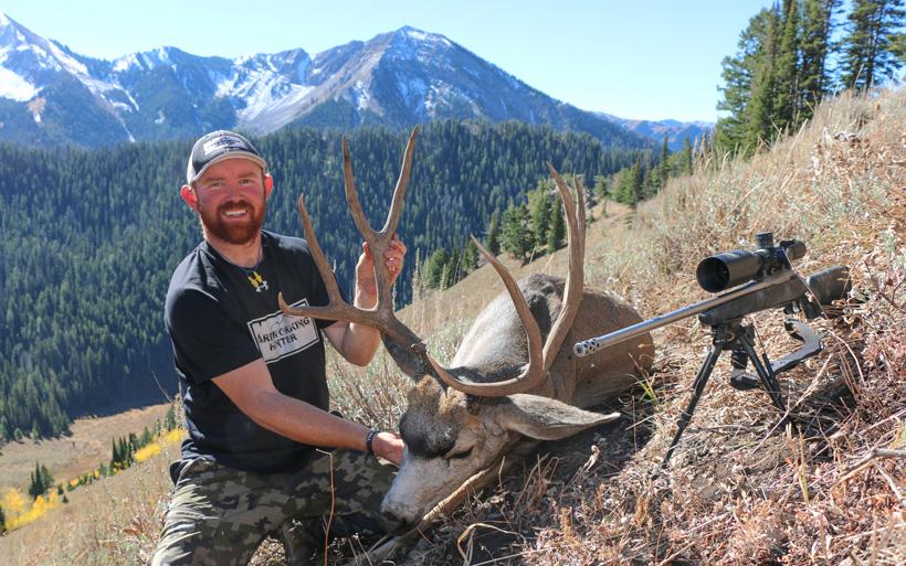 Three friends pursue high country mule deer in Wyoming - 5