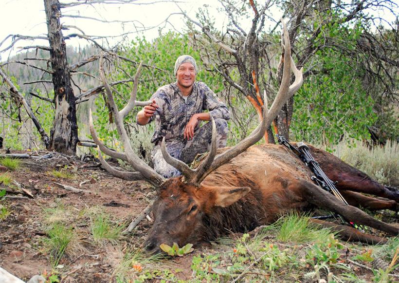 Trail kreitzer with a burn area bull from 2010