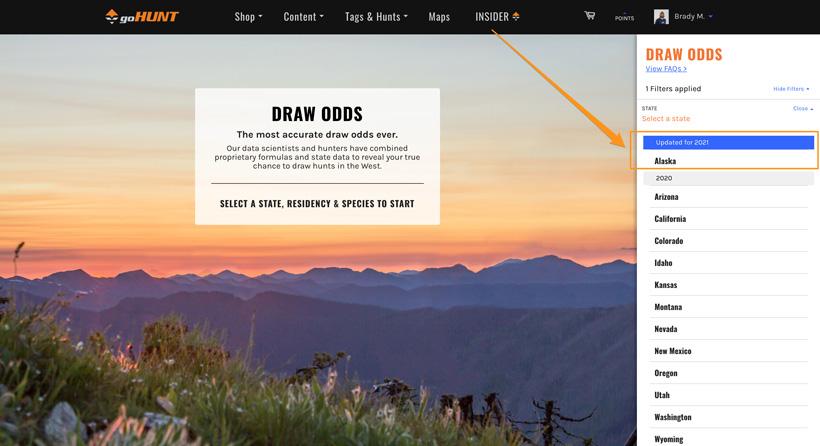 Alaska draw odds on insider