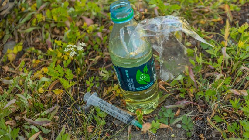 Deer antler velvet preserve and syringe