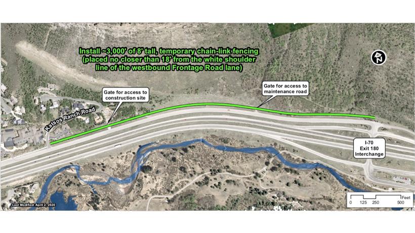 Colorado fence map sheep