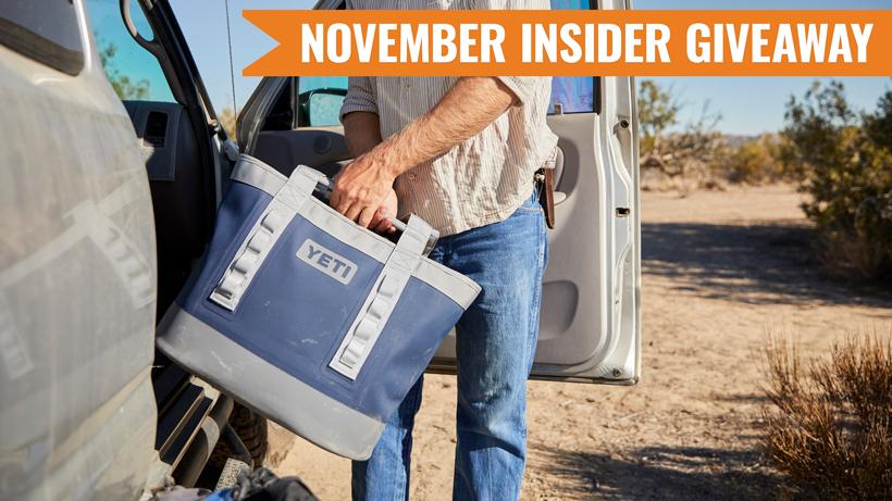 Yeti november insider giveaway