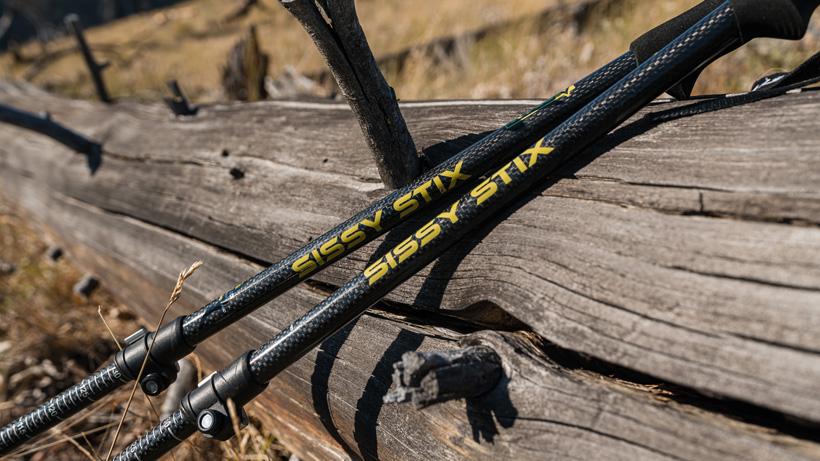 PEAX sissy stix backcountry pro on mountain