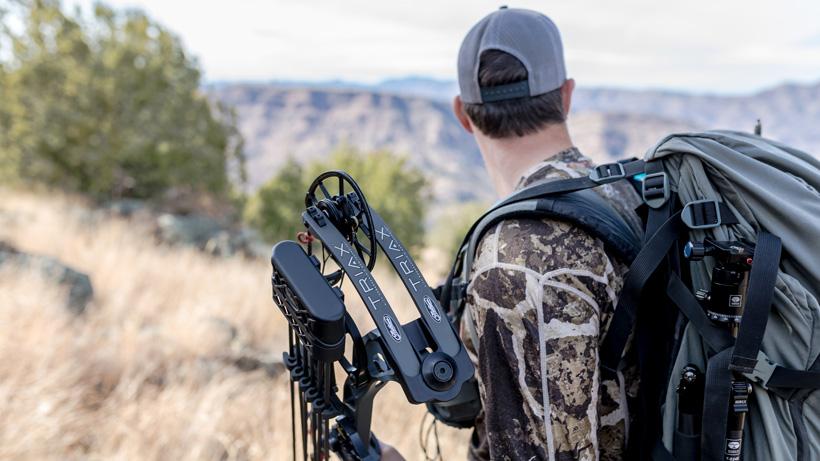 Hunting with a mathews triax bow