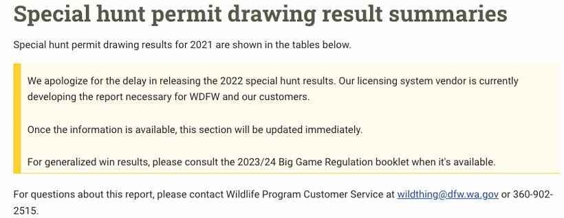 Application Strategy 2023: Washington deer and elk - 0d