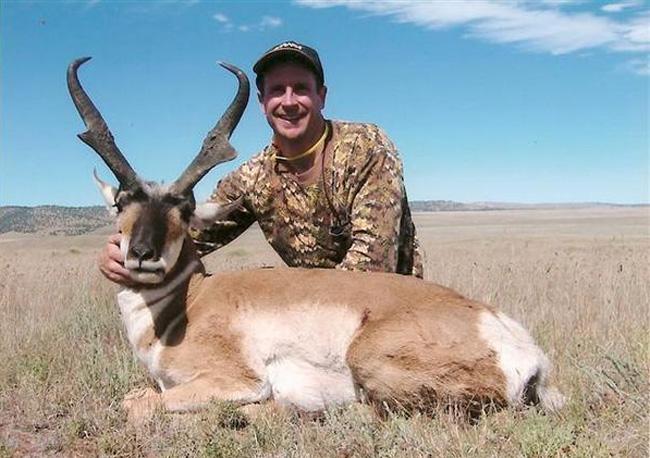 New mexico antelope taken with beaverhead outfitters