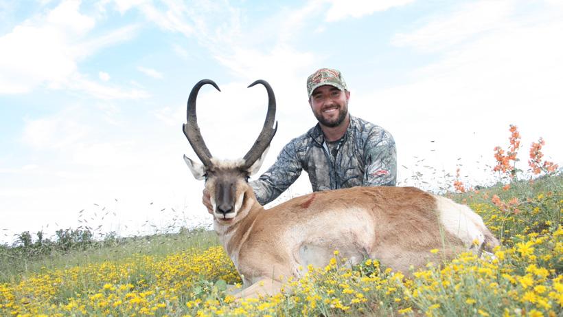Arizona antelope taken with big chino guide service
