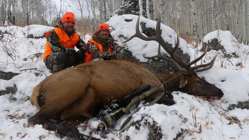 Bryan campos bull elk hunt colorado 2