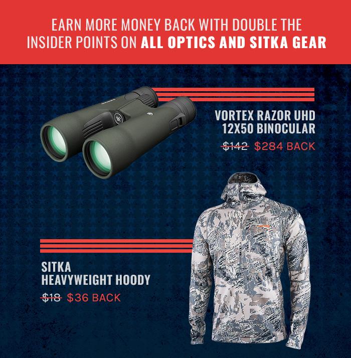 Get double insider points