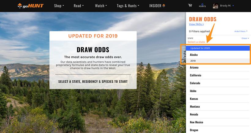Alaska hunt draw odds on gohunt insider