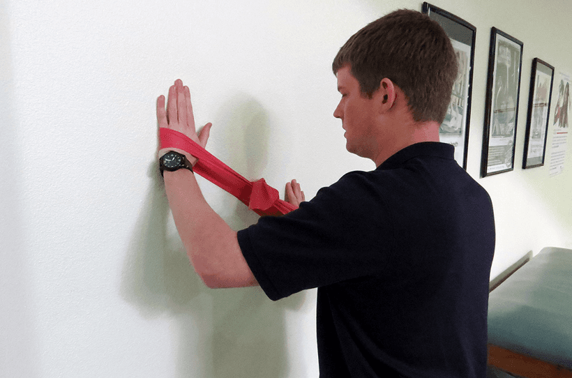 Lateral wall walk clockwork