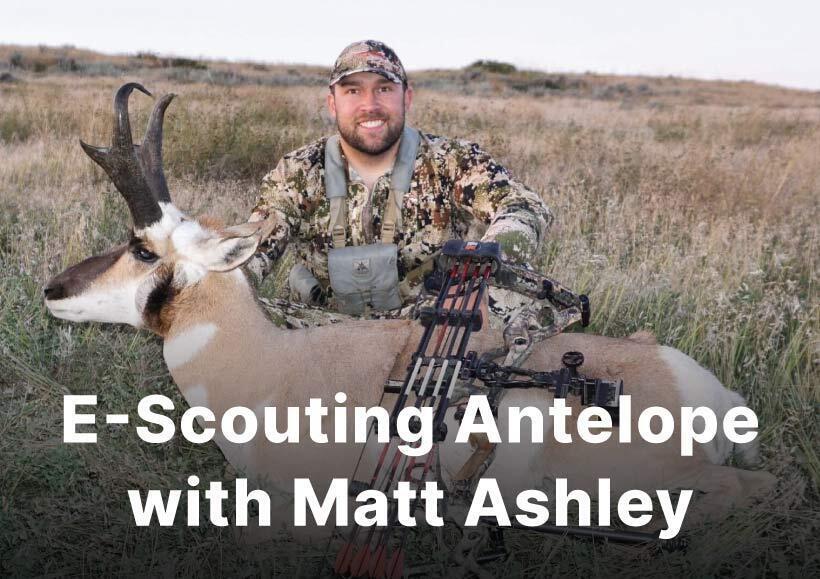 E scouting antelope tips with matt ashley