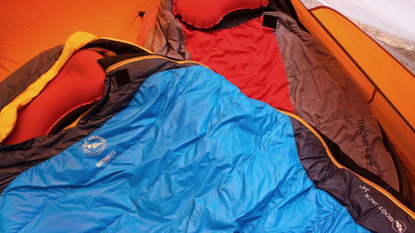 Sleeping system for the backcountry