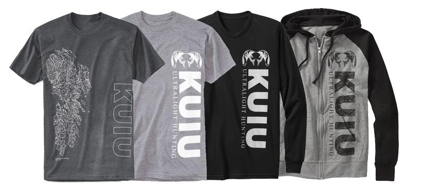 Kuiu branded hunting gear
