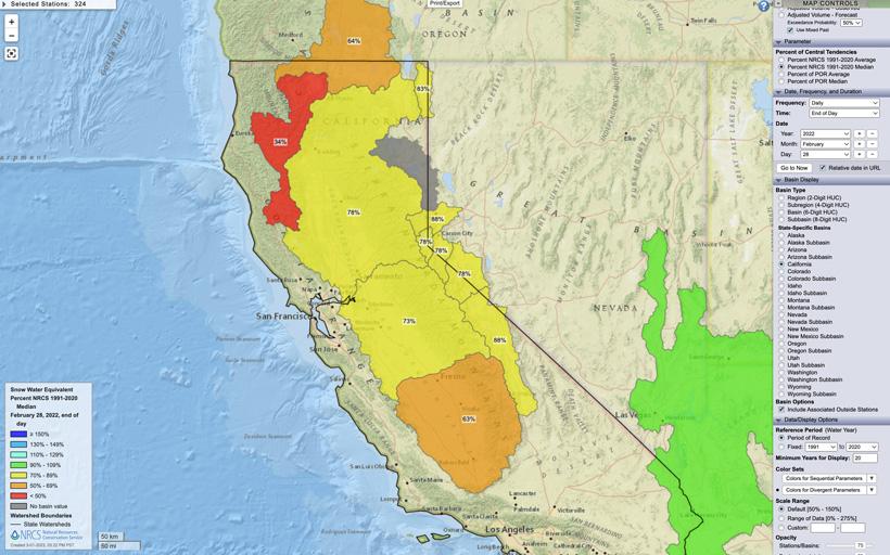 Why drought/snowpack maps are important for hunters - 11