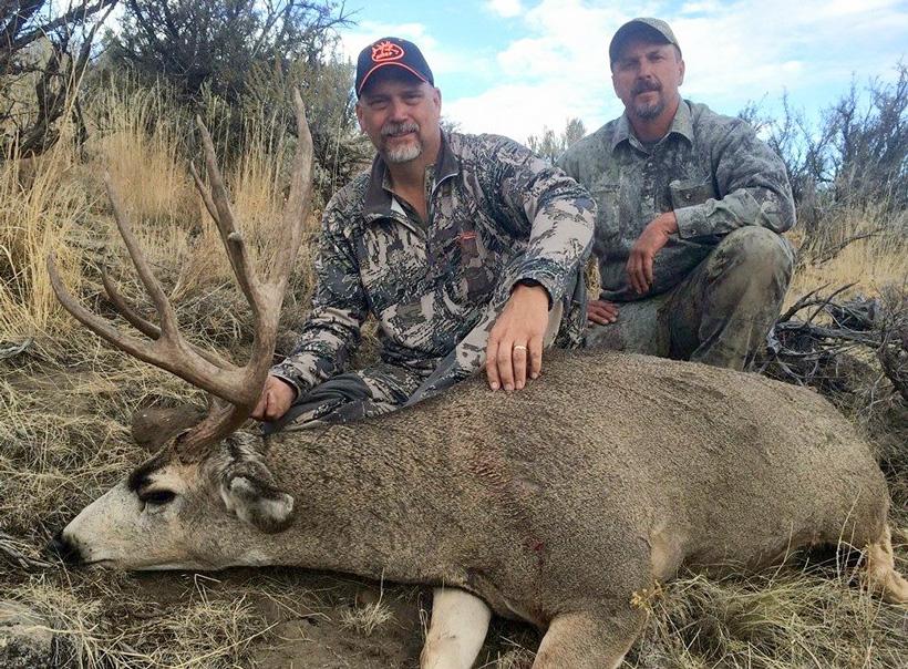 Mule deer buck taken with g and j outdoors