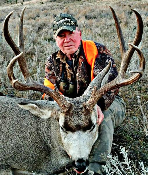 2016 montana mule deer taken with power river outfitters