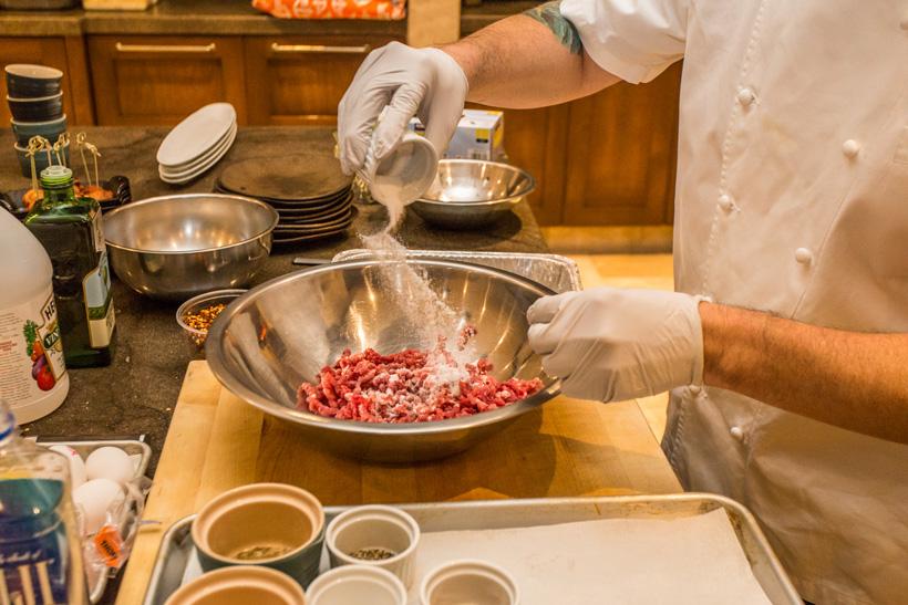 Adding spice to elk sausage