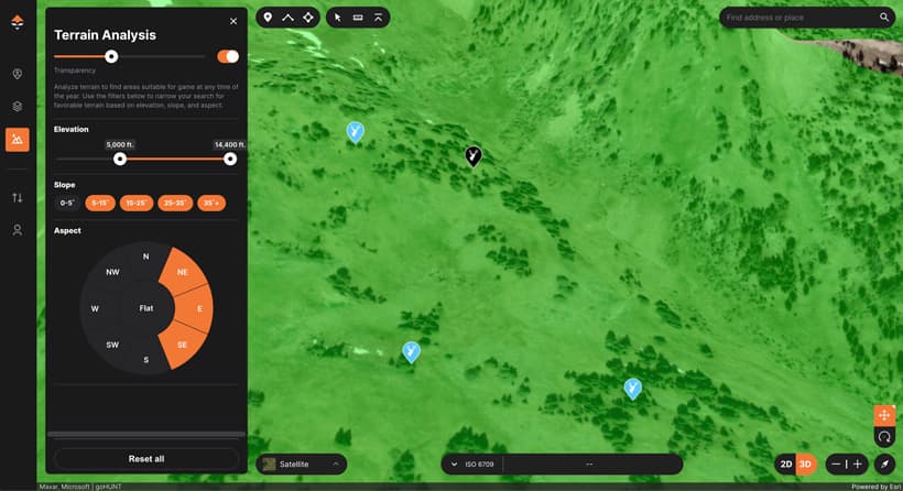 Waypoint Analytical How to analyze terrain when e-scouting to find better mule deer hunting ...