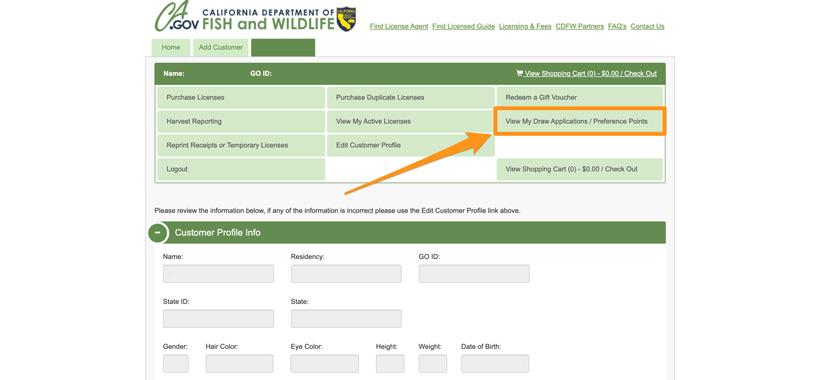 How to look up your California preference points // GOHUNT. The Hunting ...
