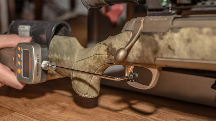 Adjusting the trigger pull on a factory rifle for increased accuracy ...