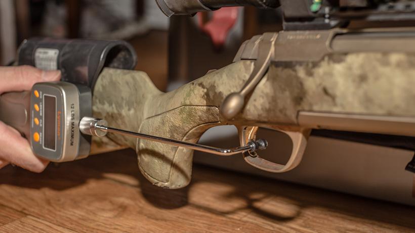 Adjusting the trigger pull on a factory rifle for increased accuracy ...