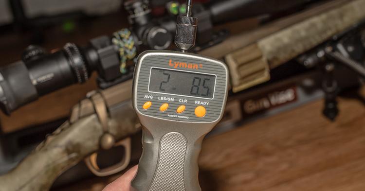 Adjusting the trigger pull on a factory rifle for increased accuracy ...