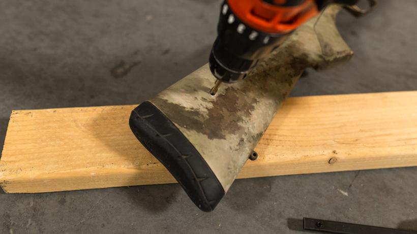 How to add a raised cheek piece to a hunting rifle // GOHUNT. The ...