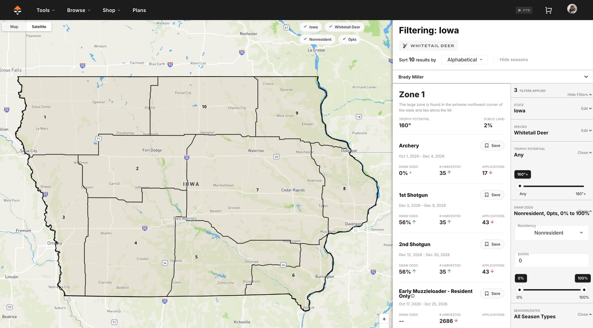 Iowa Walk In Hunting Map Application Strategy 2026: Iowa whitetail deer, insights, and tips when ...